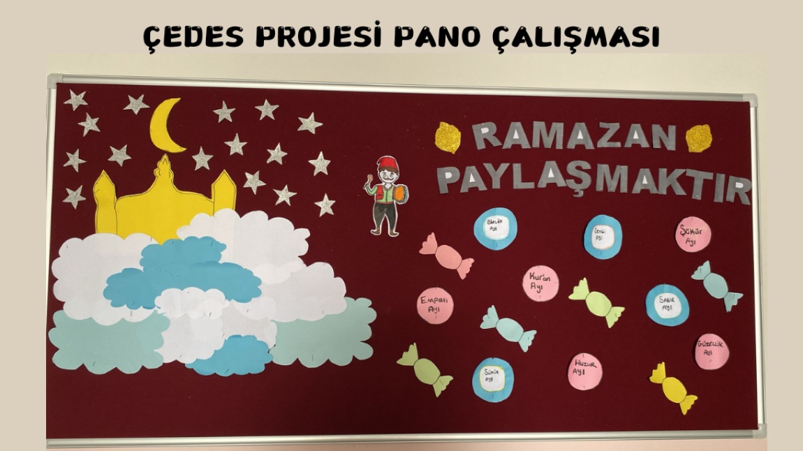 Yardımlaşma ve Ramazan Ayı Temalı Panolar