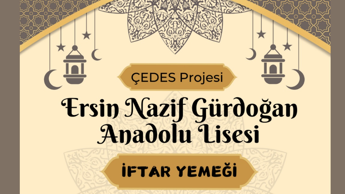 ÇEDES Projesi Kapsamında İftar Programı Yapıldı