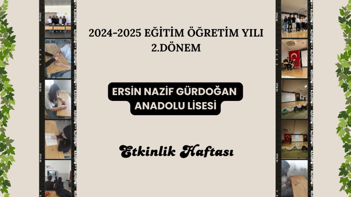 DÖNEM SONU HAFTASI ETKİNLİKLERİ